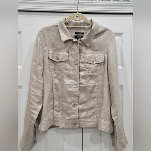 Jones New York Linen Jacket